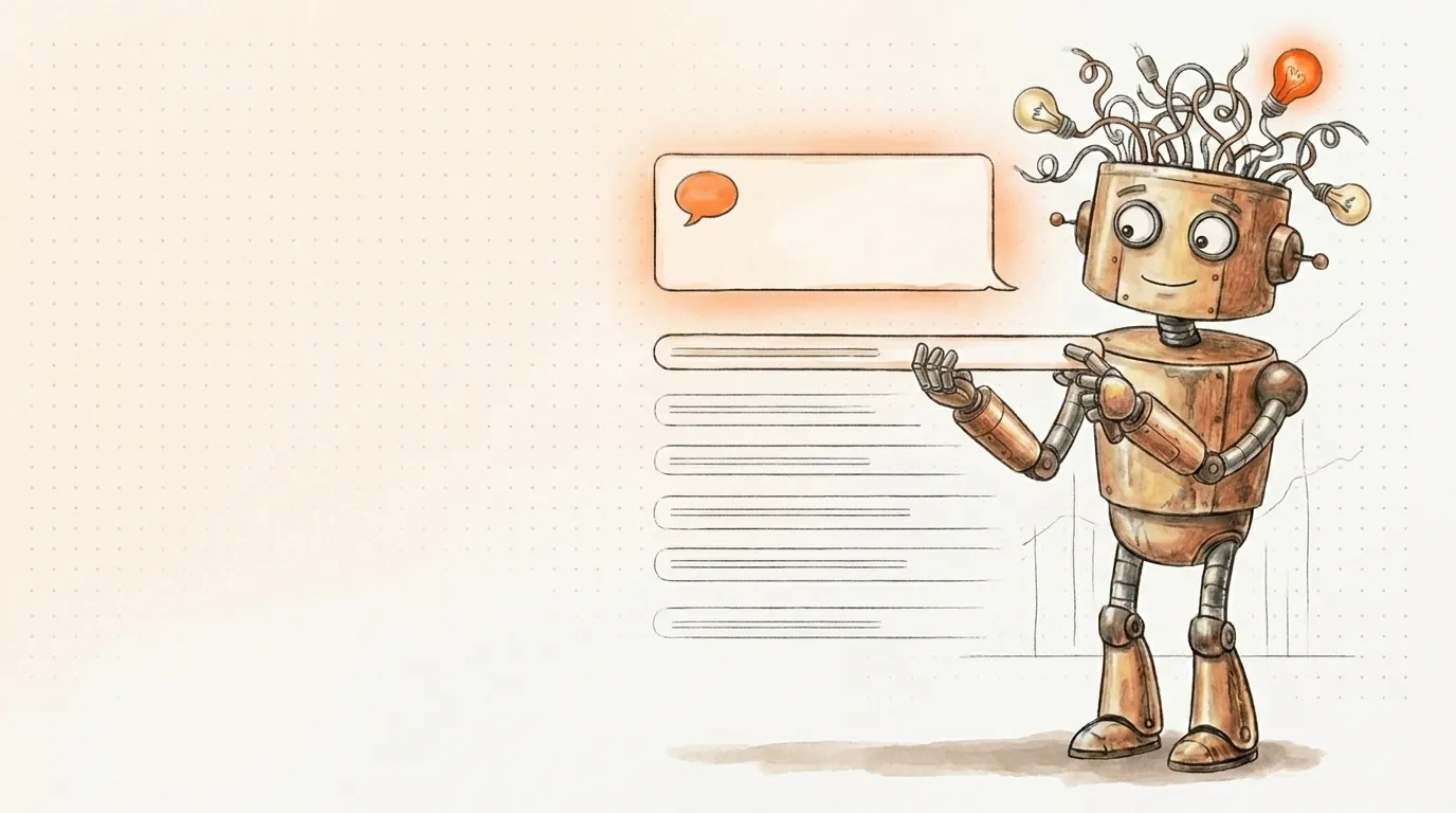 Il robot solleva un riquadro con la risposta in evidenza: conquistare il featured snippet.